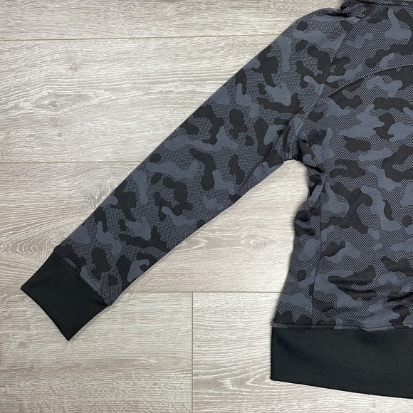 NWOT ZYIA Active Charcoal Camo Pivot Hoodie Full Zip Hooded Sweatshirt Jacket S - Picture 15 of 16